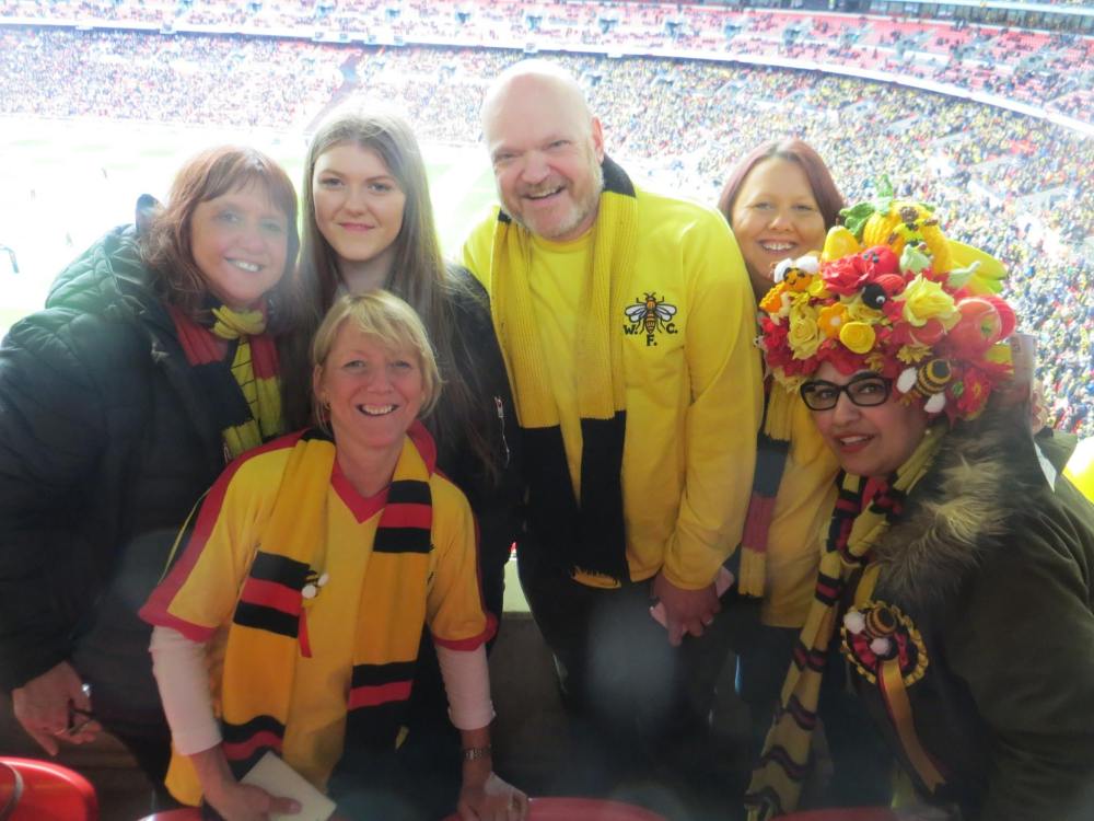 Family at Wembley